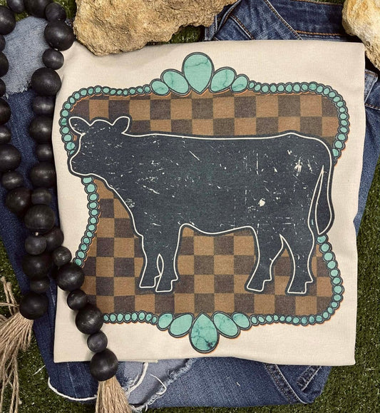 Steer Show Trendy Tee