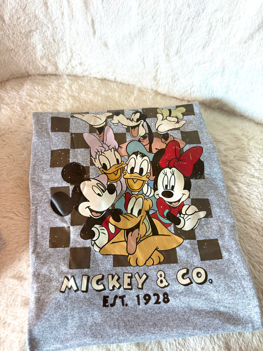 Youth Gray Disney Tee