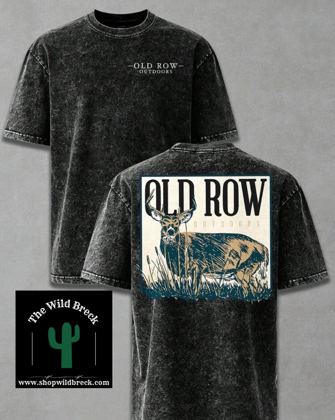 Old Row Buck Tee