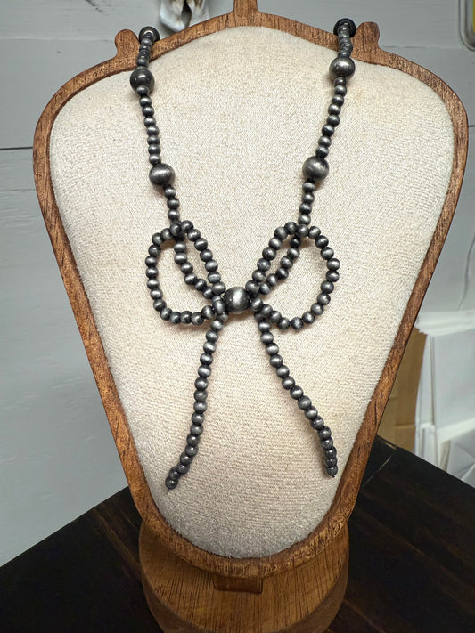 Bow Navajo Inspired Necklace