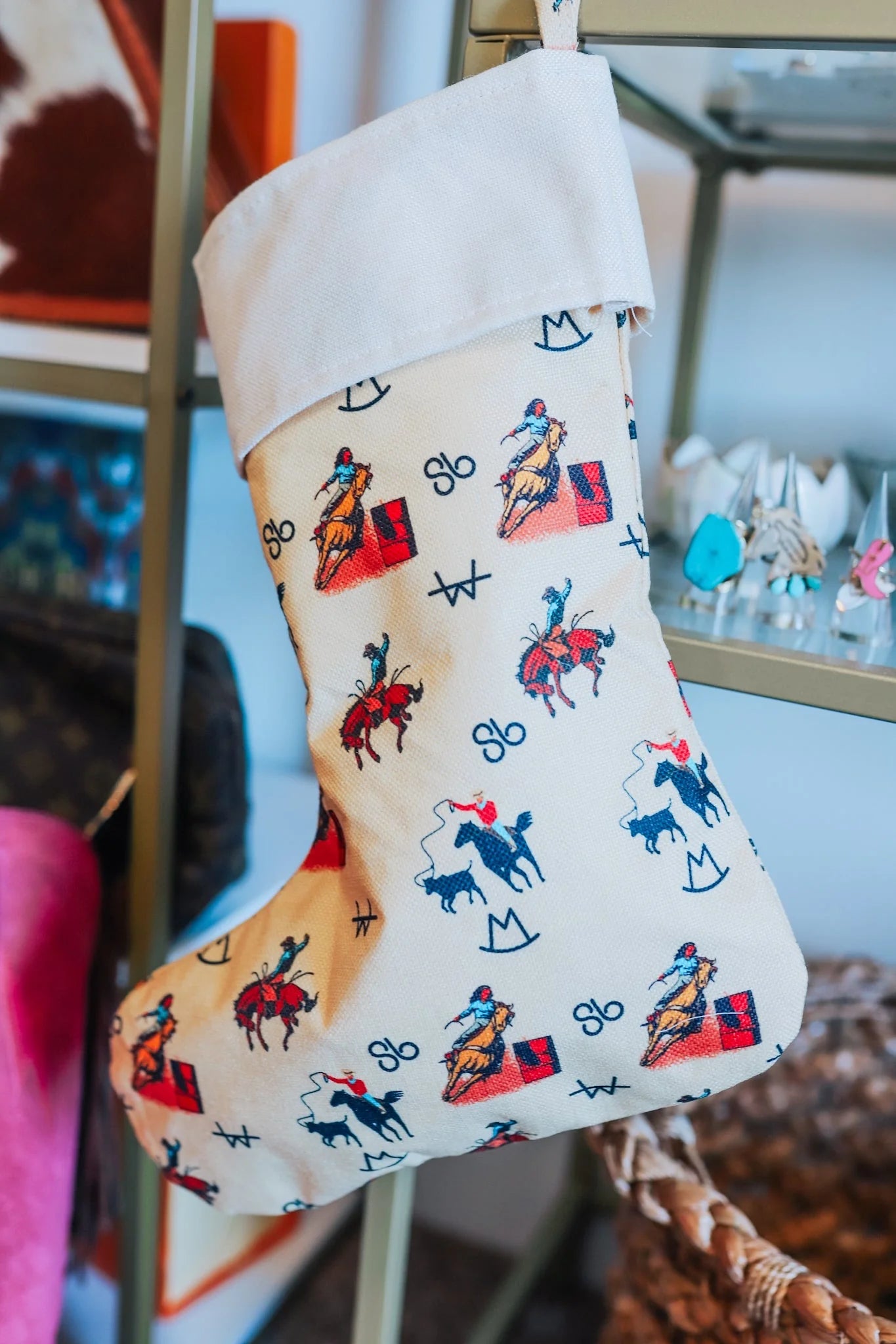 Vintage Cowboy Stocking