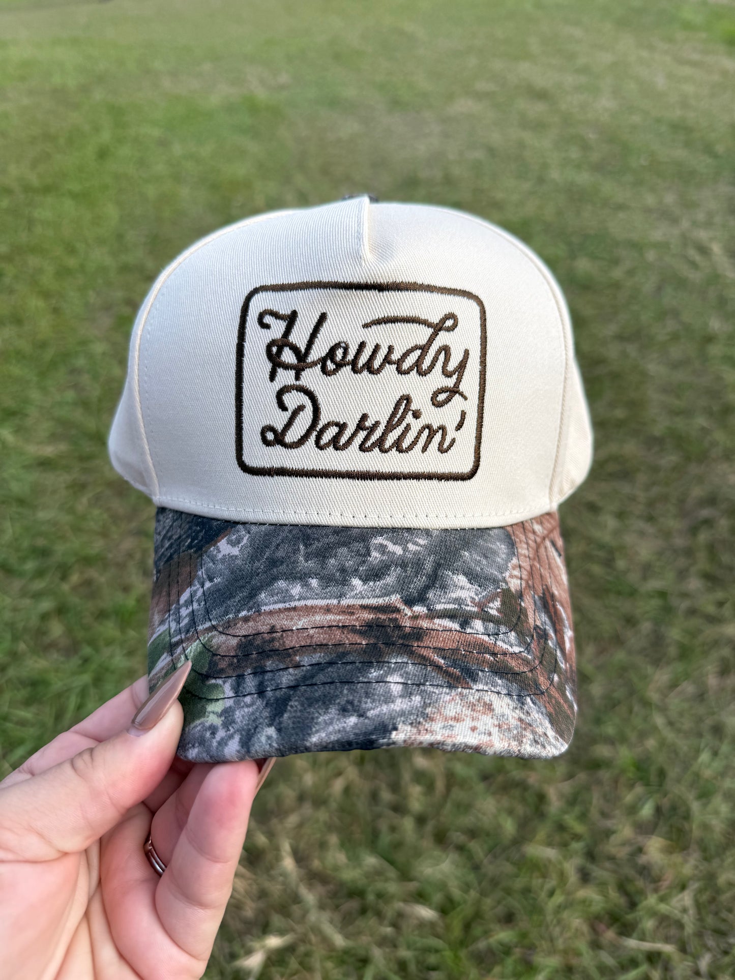 Howdy Darlin Camo Hat
