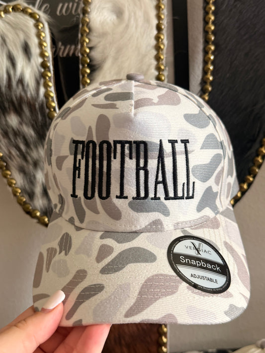 All Camo Football Hat