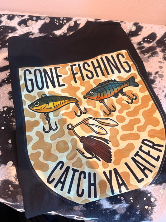 Boys Gone Fishing Tee