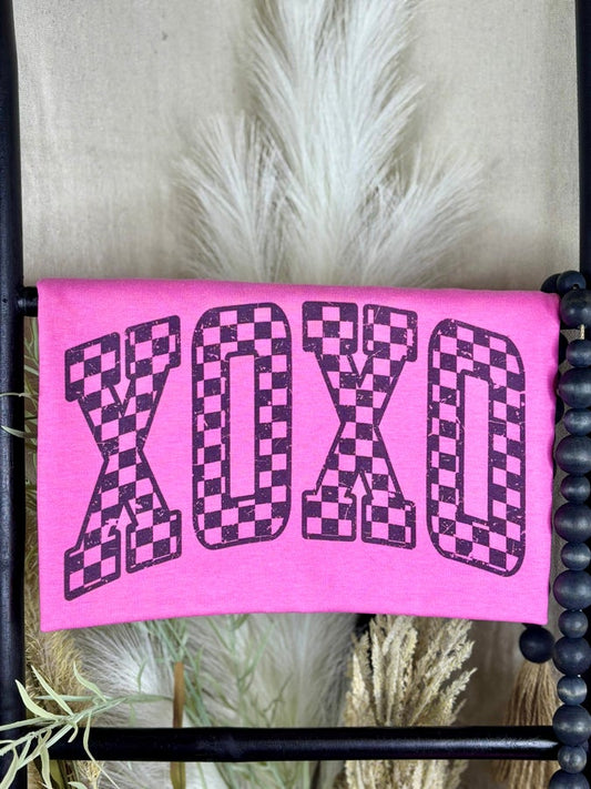 Pink XOXO Tee