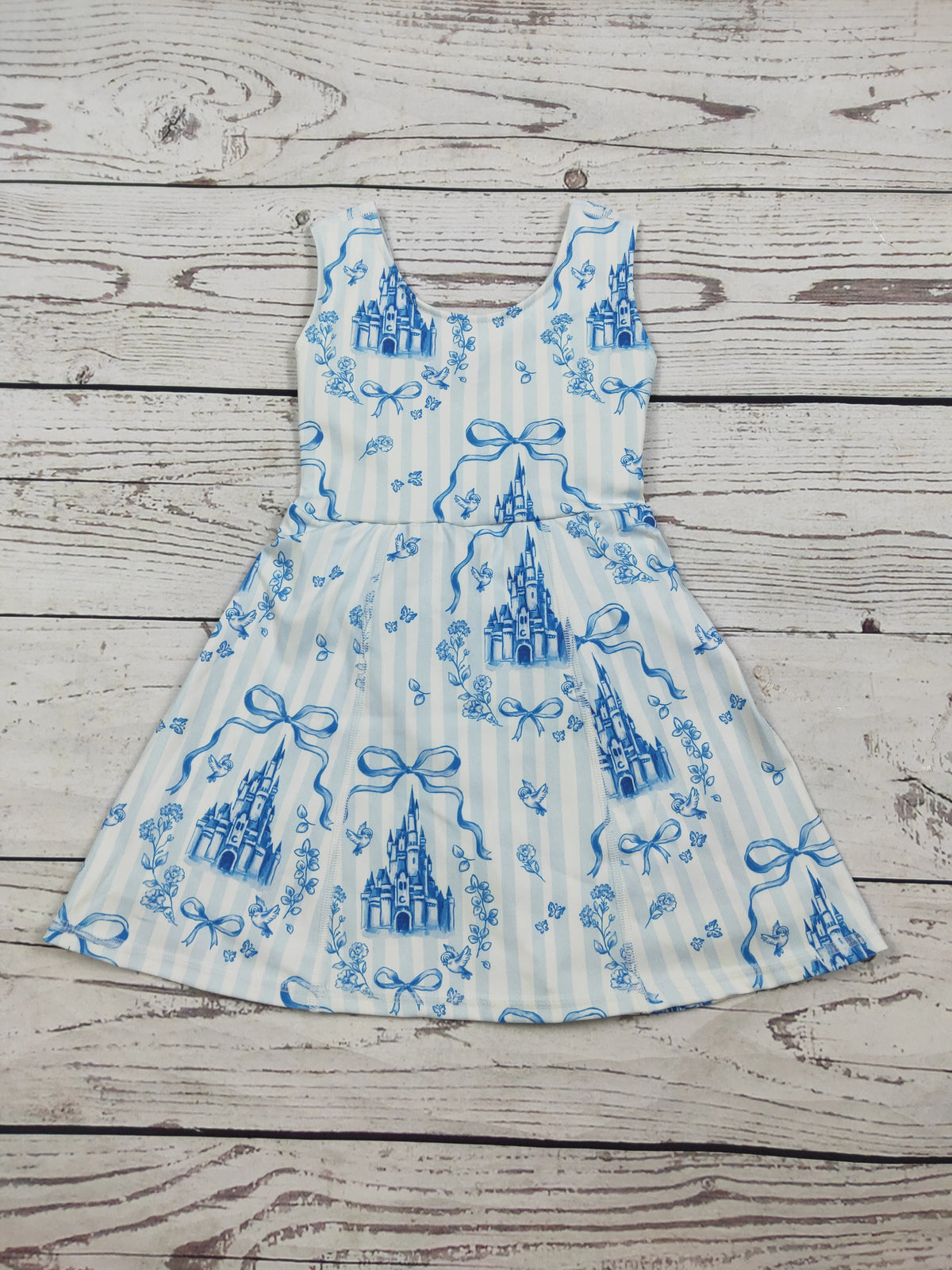 Blue Castle Dress