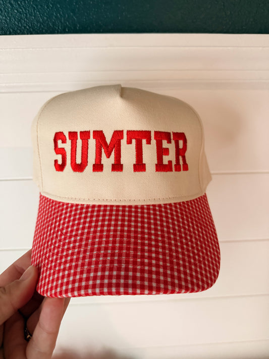 Red Sumter Hat