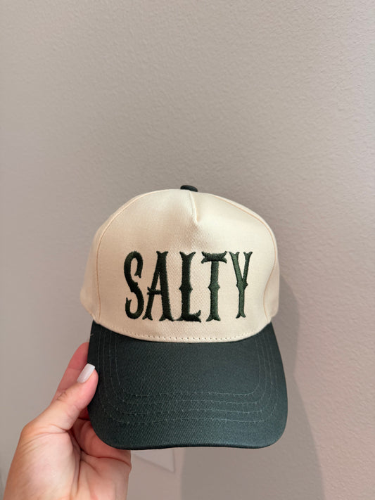 Dark Green Salty Hat