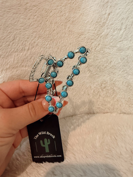 Turquoise Hair Clip