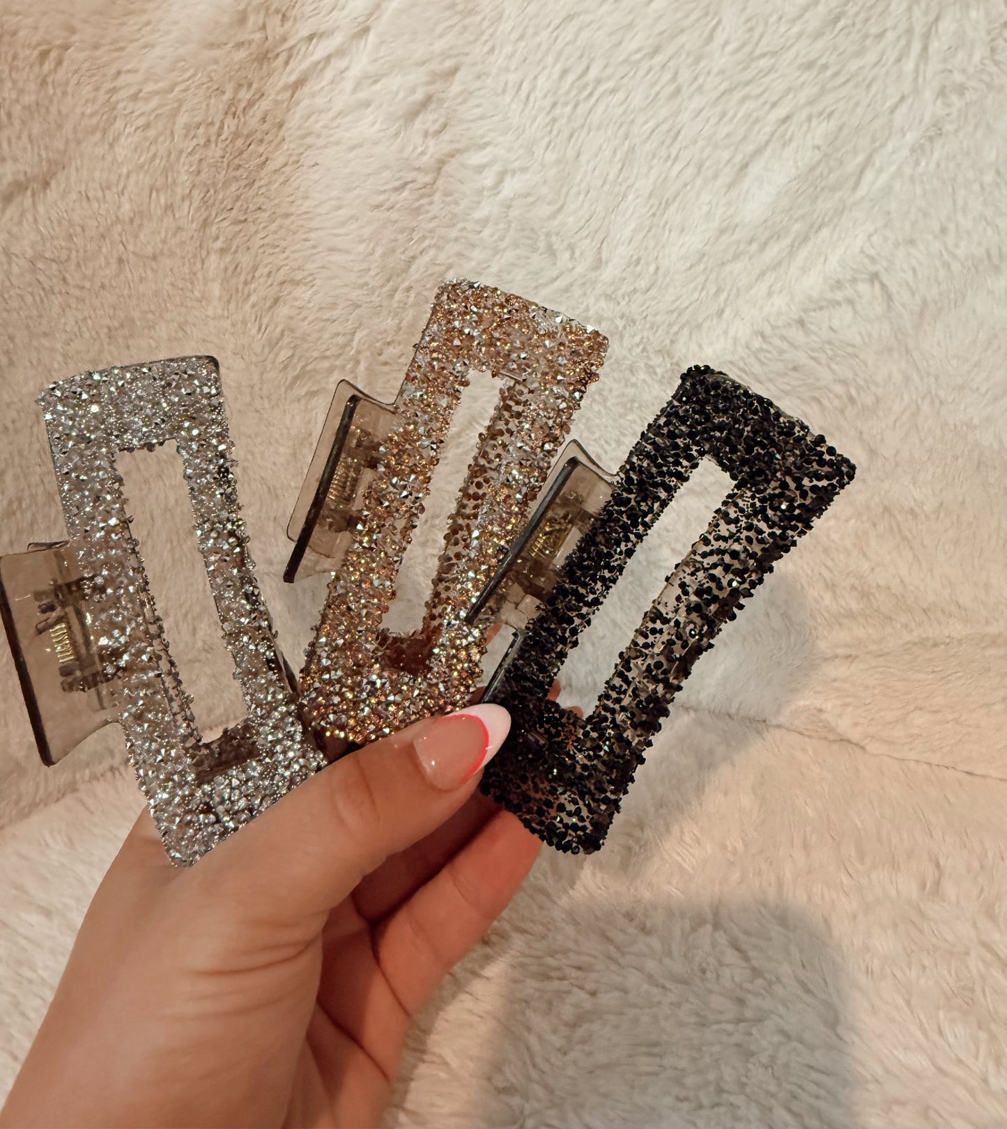 Rhinestone Clips