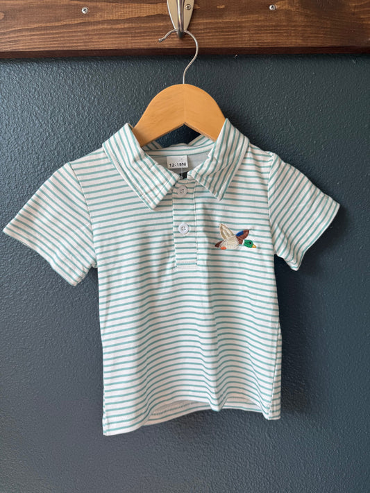 Duck Stripped Polo