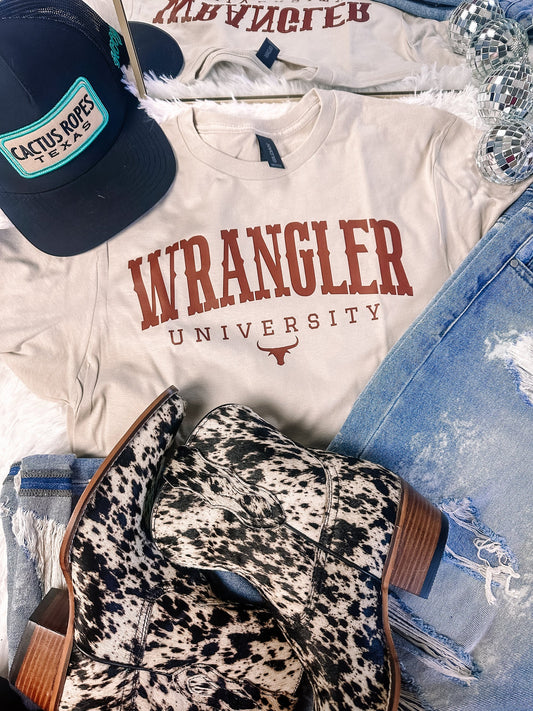 Wranglin' University Graphic Tee