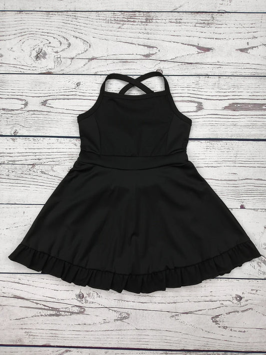 Girls Athletic Dress with Ruffles
