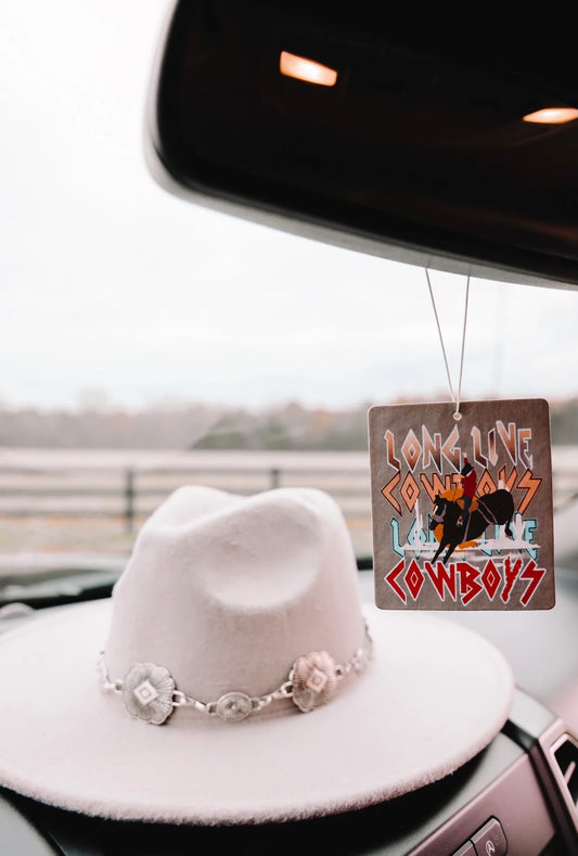 Long Live Cowboys Car Air Freshener